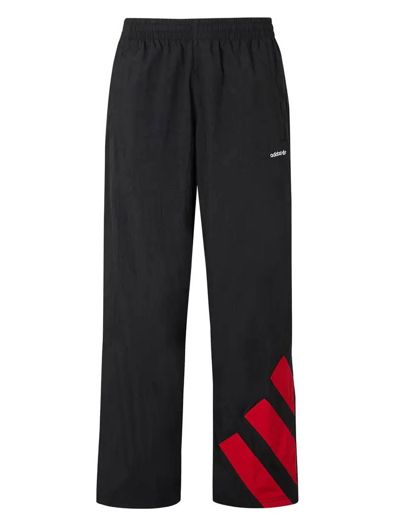 Pantaloni Adicolor rosso / nero