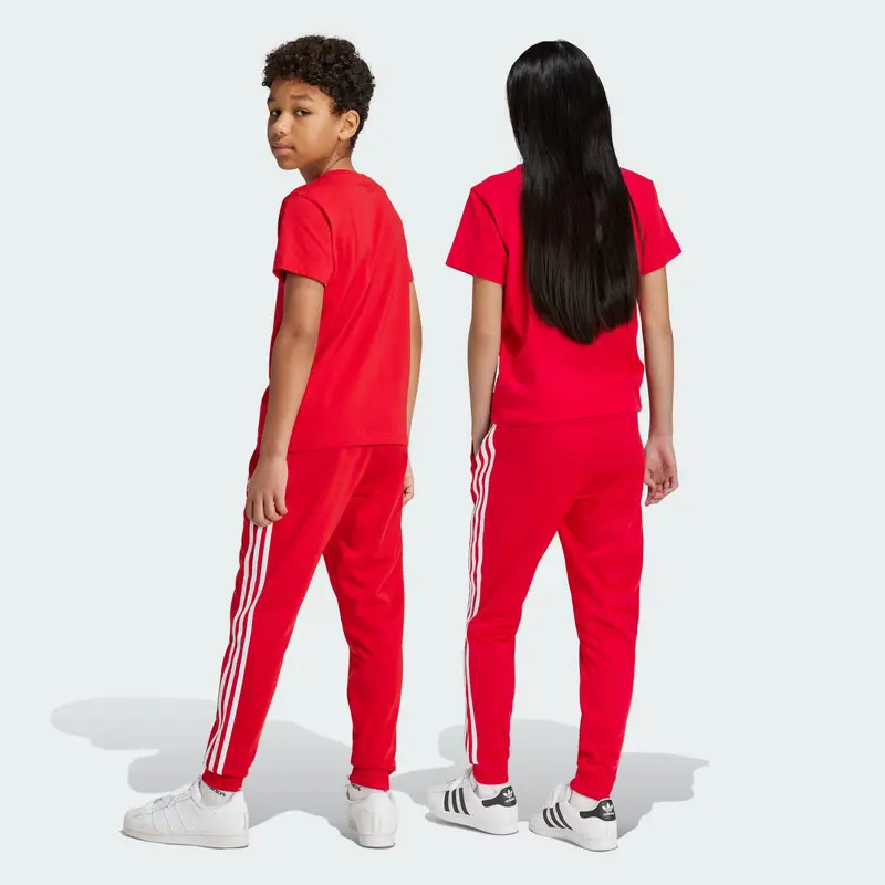 Pantaloni Adicolor Sst rosso / bianco miniatura 3