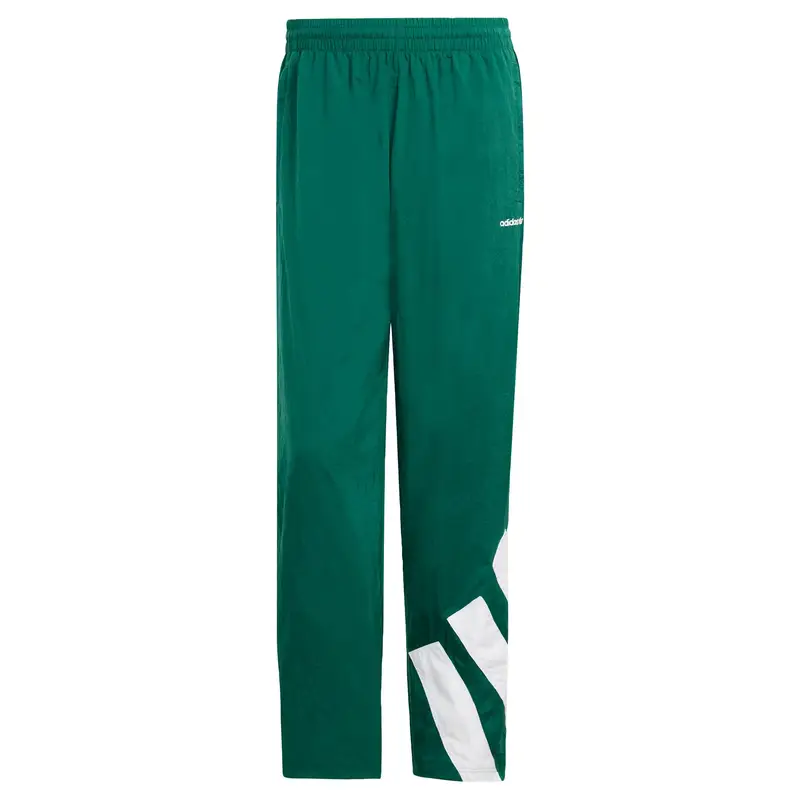 Pantaloni 'Adicolor' verde scuro / bianco