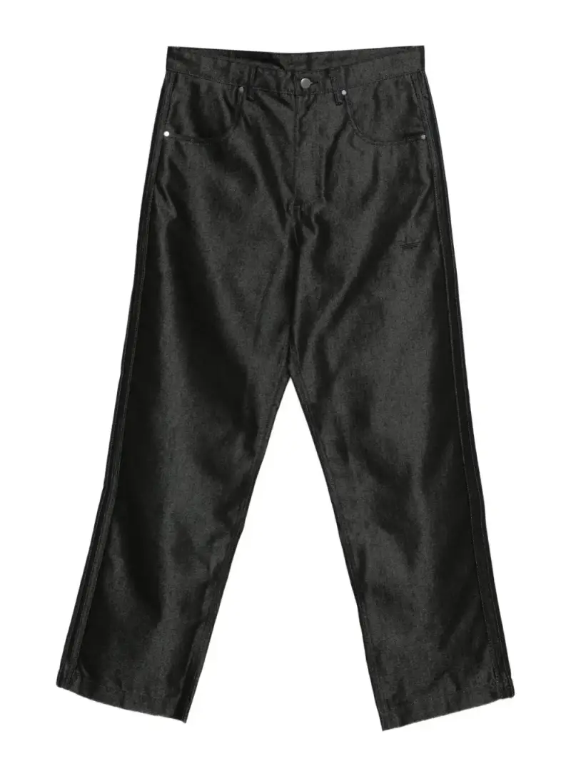 Adidas Originals Pantaloni Nero in Denim