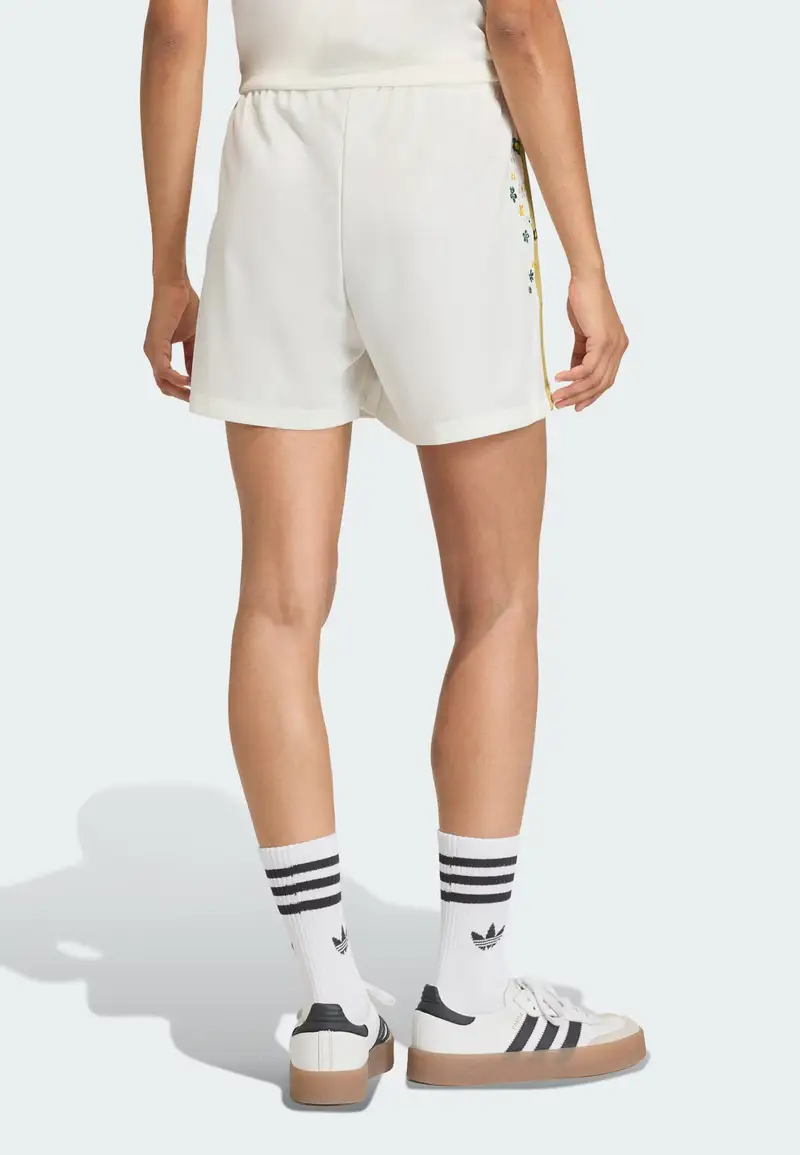 Pantaloni Adidas Originals x Liberty London Firebird giallo / oro / verde / bianco miniatura 3