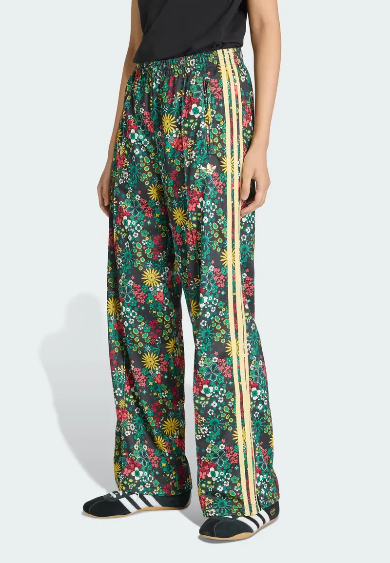 Pantaloni 'Adidas Originals x Liberty London' oro / smeraldo / rosso / nero miniatura 2