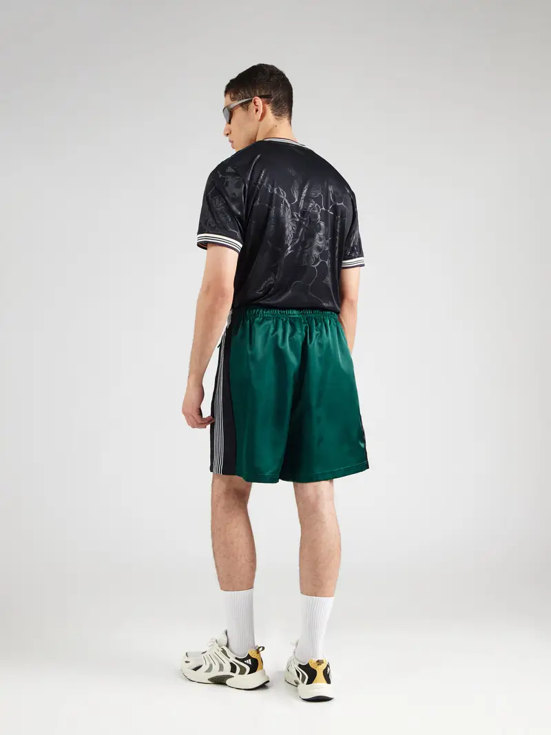 Pantaloni ARCHIVE smeraldo / bianco miniatura 2