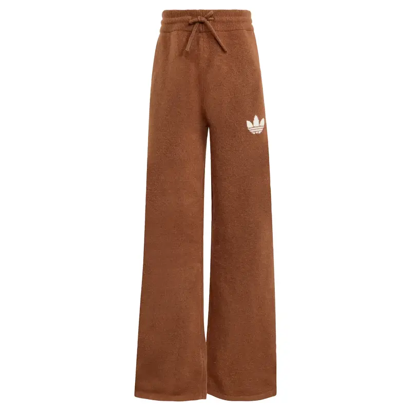 Pantaloni 'Athletic Dept' crema / cognac
