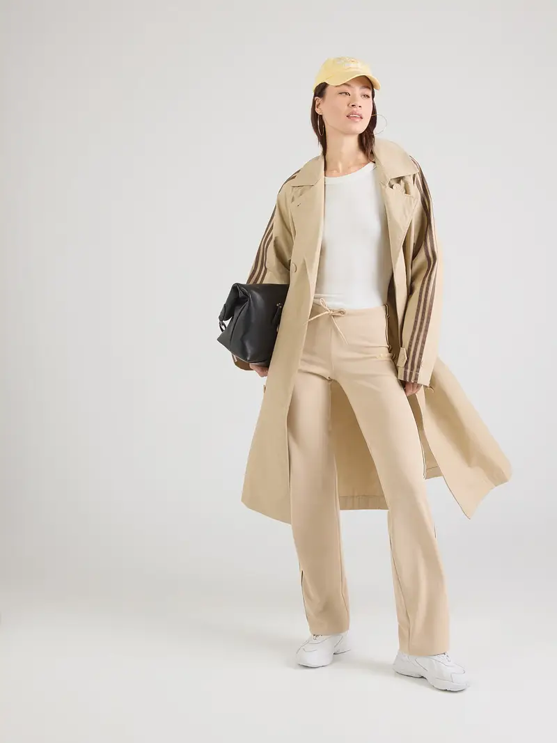 Pantaloni beige / marrone scuro / giallo chiaro miniatura 2