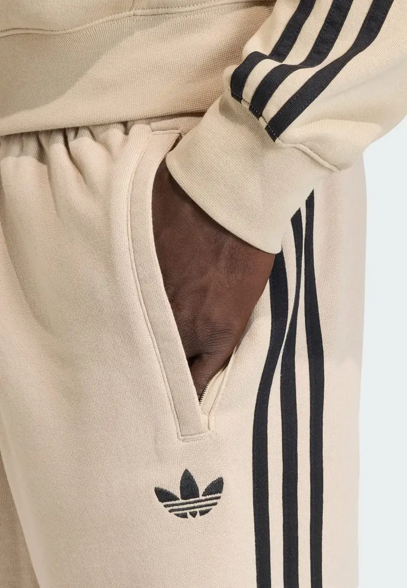 Pantaloni beige / nero miniatura 2