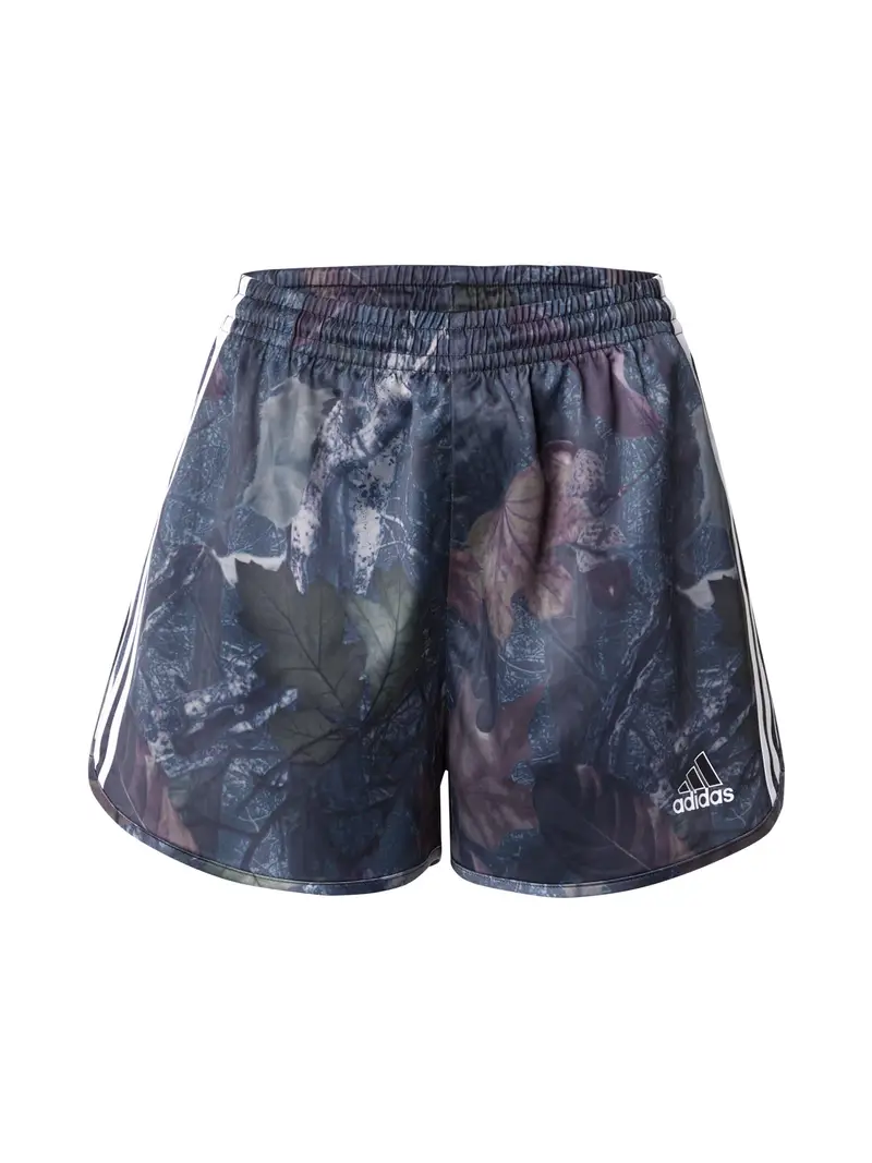 Pantaloni blu / lilla / nero / bianco