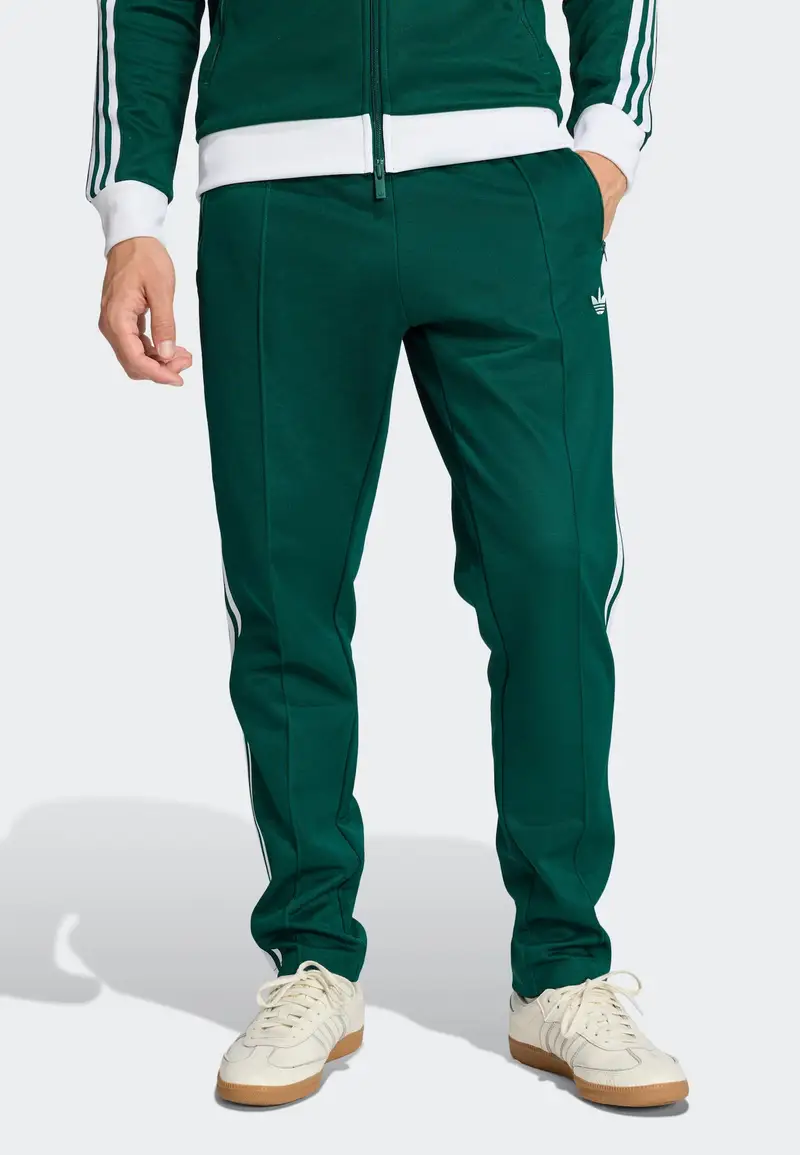 Pantaloni 'Classic' smeraldo / bianco miniatura 2