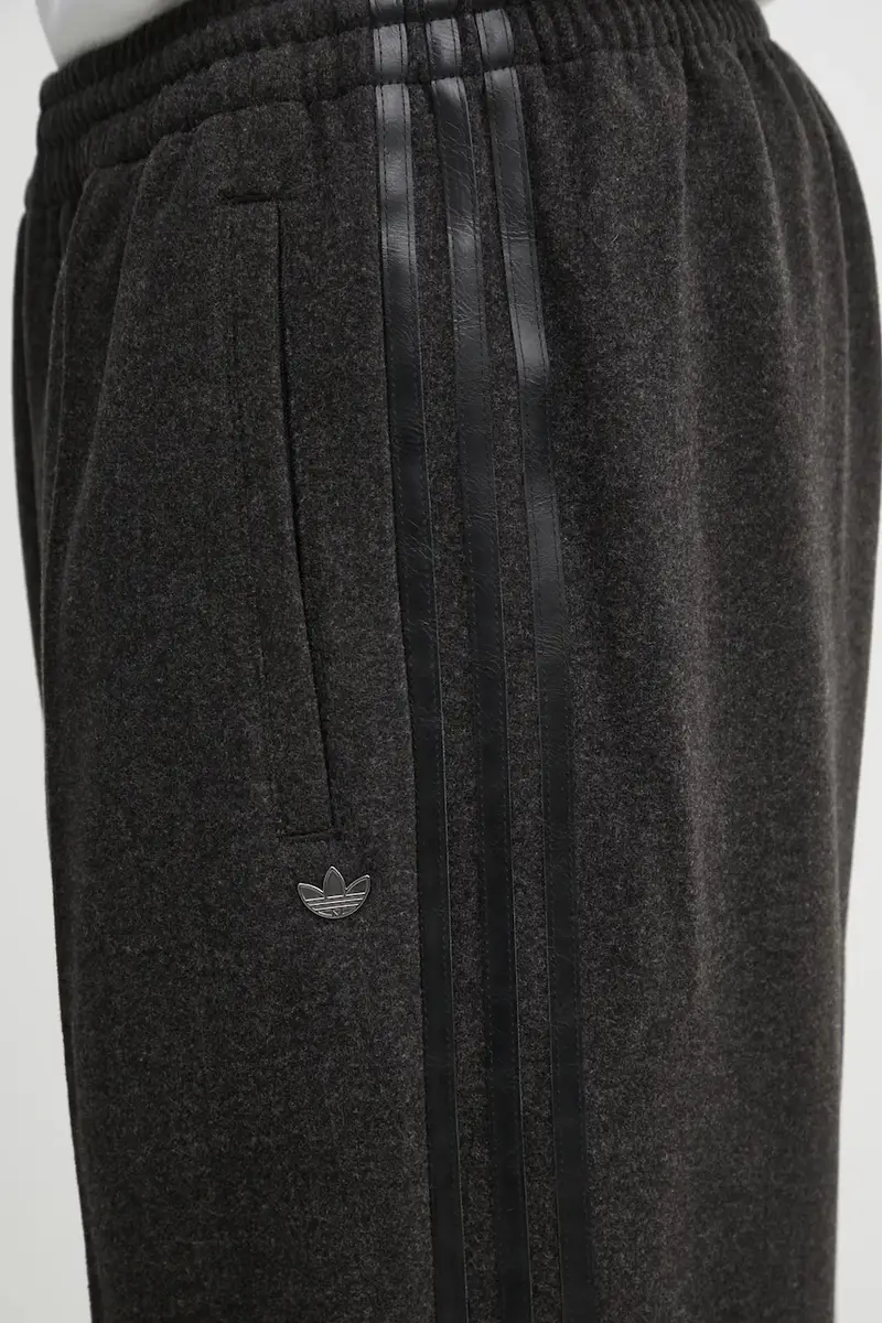 pantaloni con aggiunta di cotone bambini Wool Tp uomo colore nero con applicazione JV7607 miniatura 4