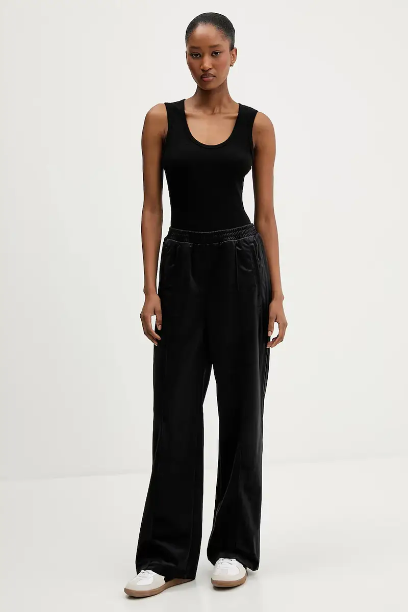 pantaloni da tuta in velluto Velvet Tp donna colore nero JV7508 miniatura 2