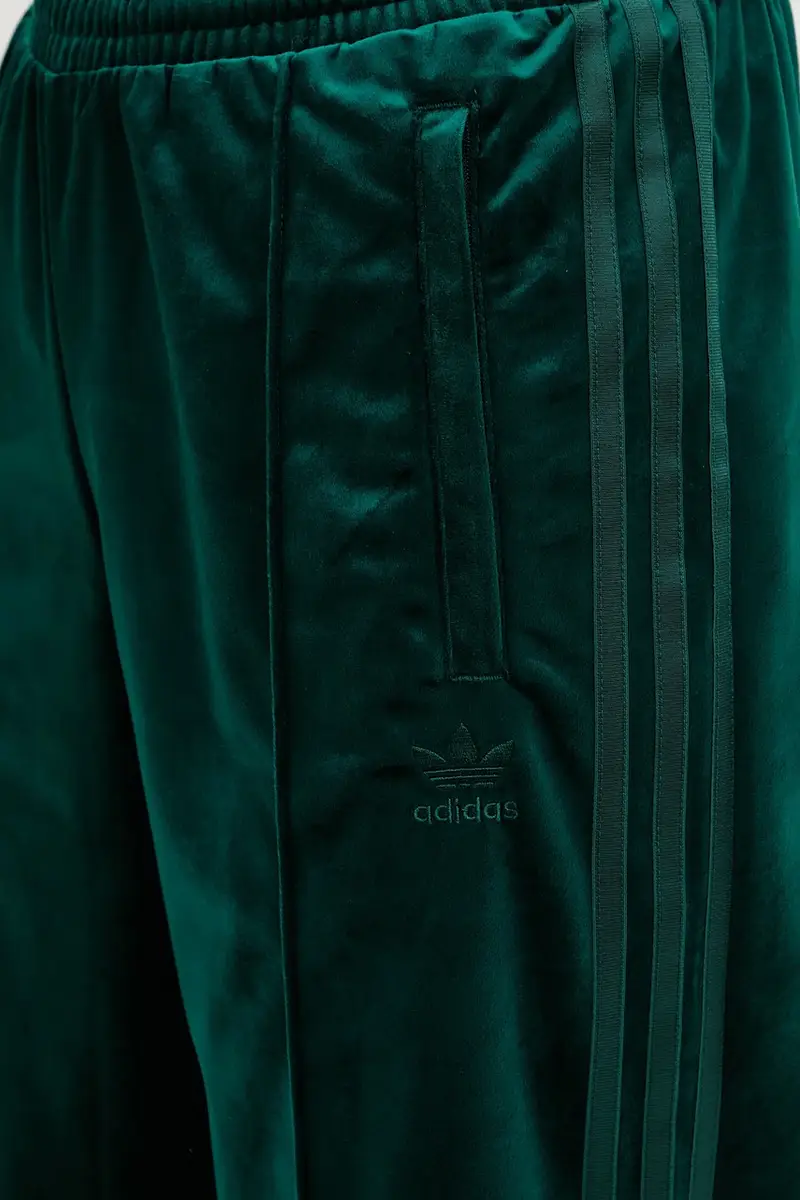 pantaloni da tuta in velluto Velvet Tp donna con applicazione JV7509 Verde miniatura 4