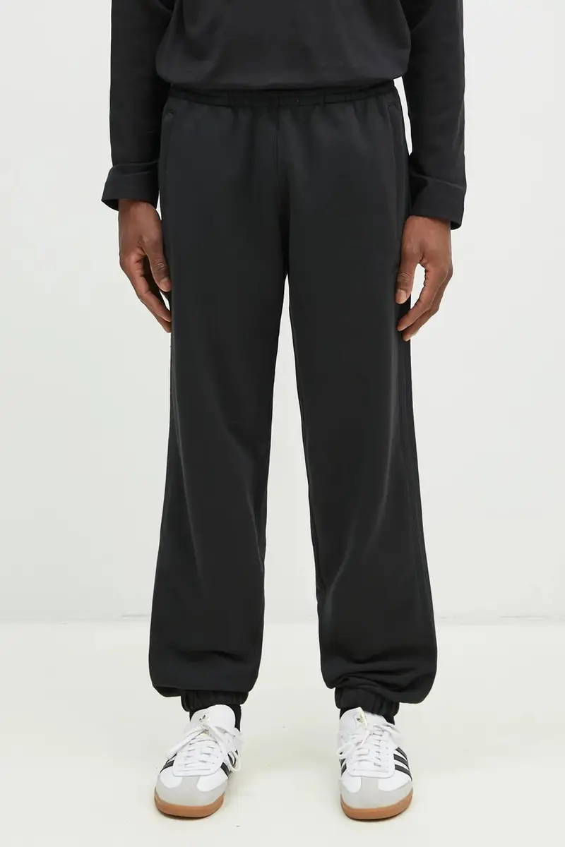 pantaloni della tuta di cotone Essential colore nero JC9575