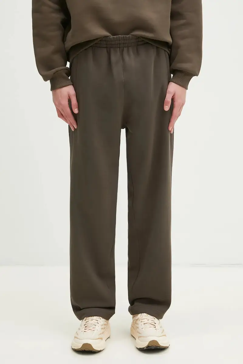 pantaloni della tuta di cotone Essential colore verde JD3318