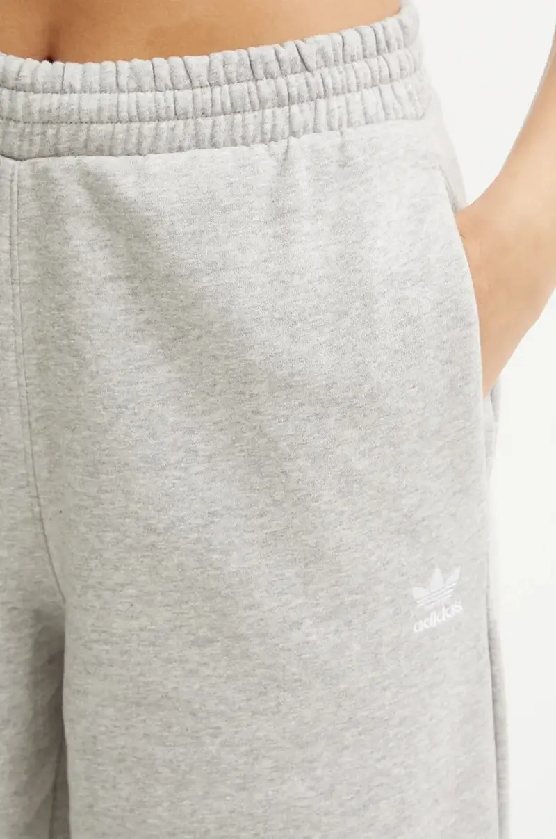 pantaloni della tuta Femme Galore Wideleg Fleece Pants colore grigio JN3028 miniatura 4