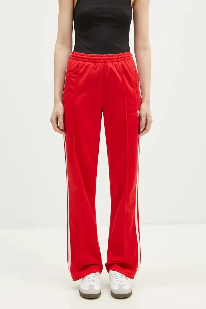 pantaloni della tuta Firebird colore rosso con applicazione IR8081