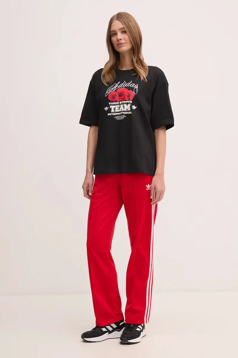 pantaloni della tuta Firebird colore rosso con applicazione IR8081 miniatura 2