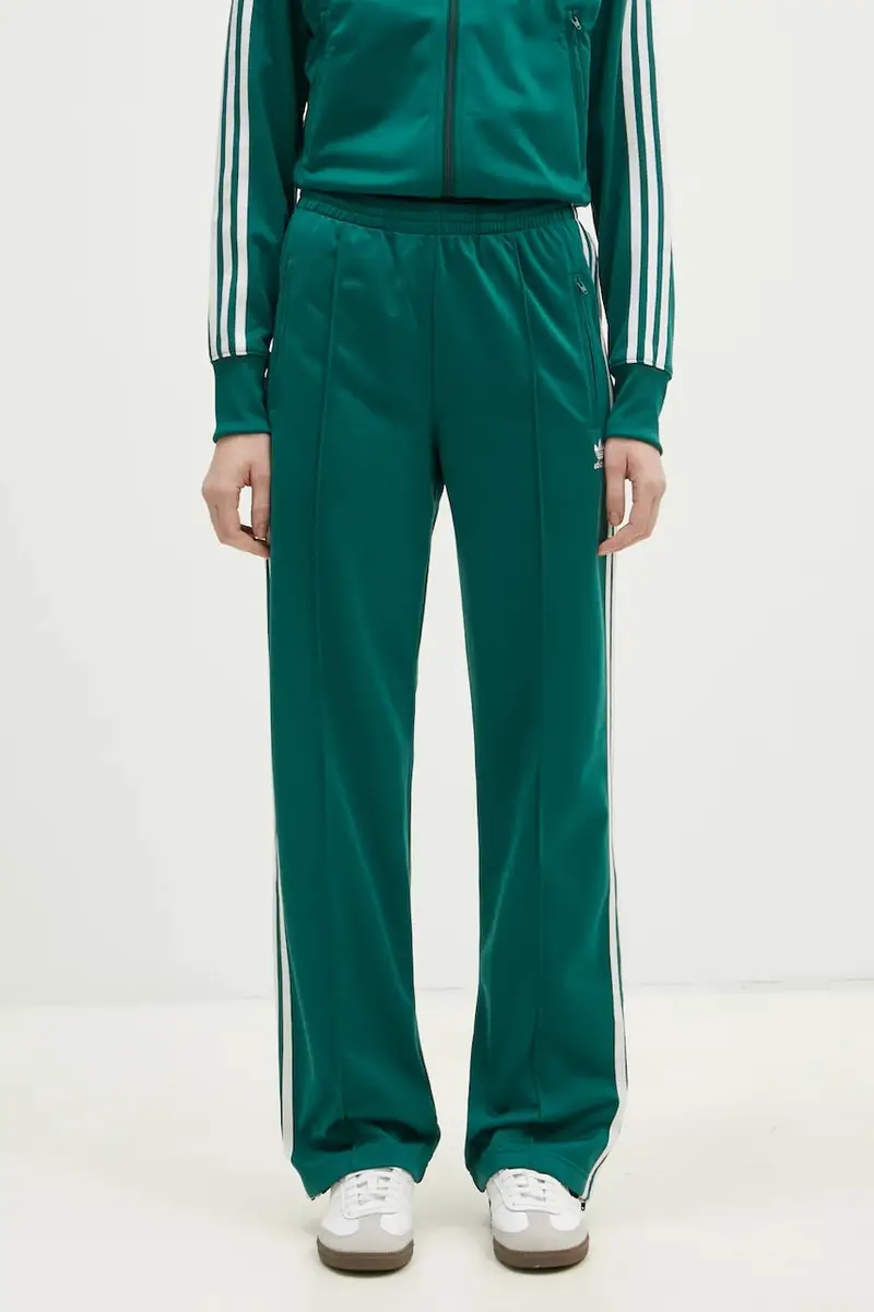 pantaloni della tuta Firebird colore verde con applicazione JC8284