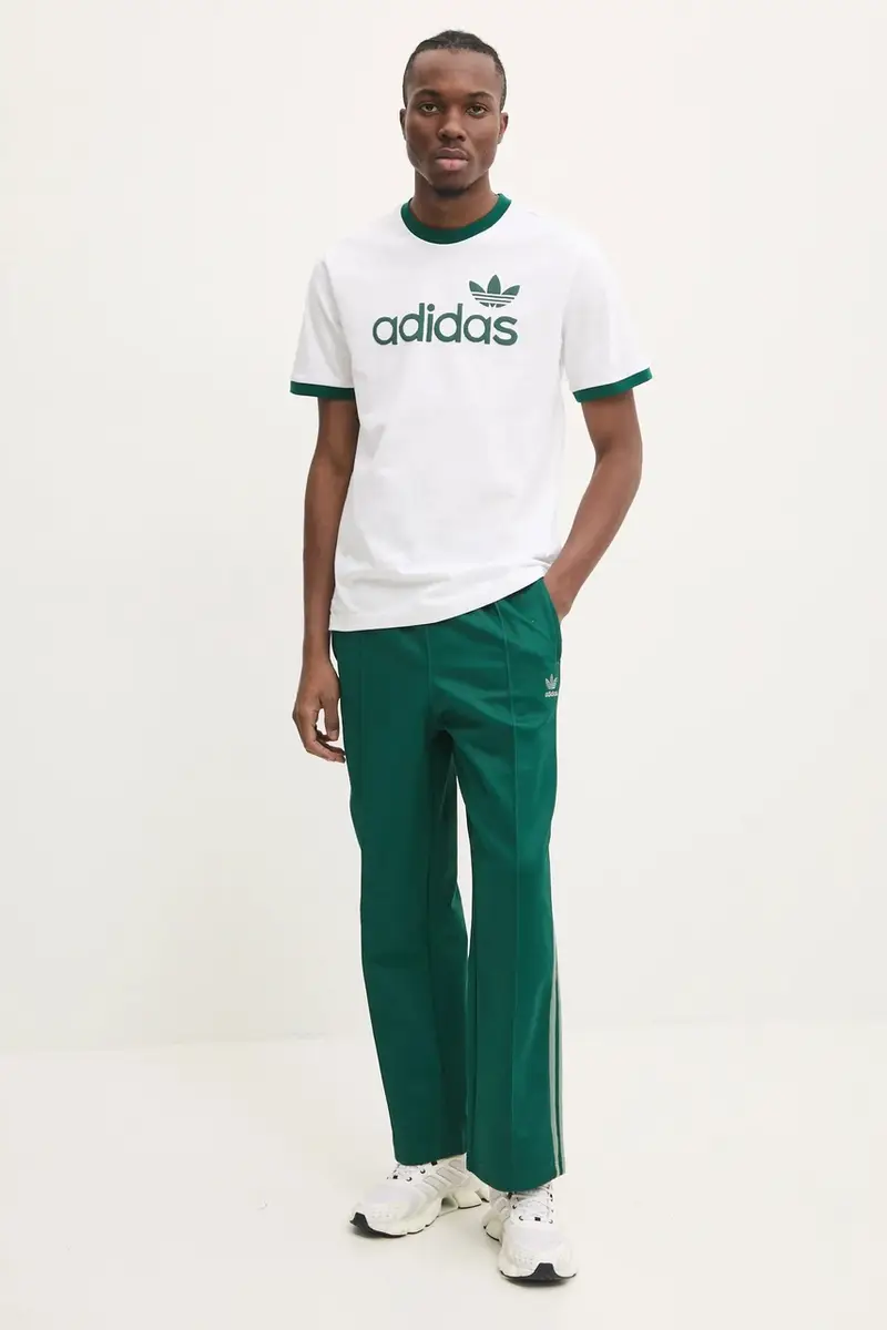 pantaloni della tuta Firebird colore verde con applicazione JP1065 miniatura 2