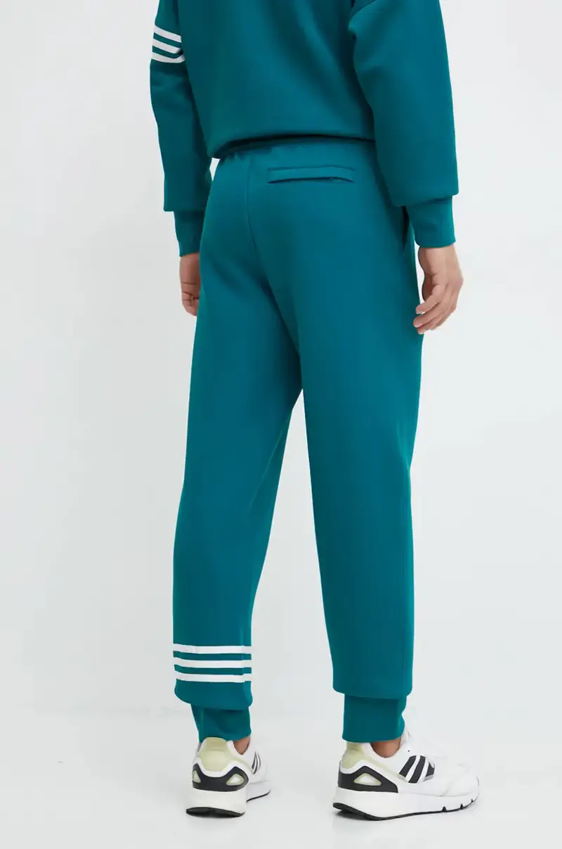 pantaloni della tuta Neuclassics C Pant colore verde con applicazione JF9152 Turchese miniatura 3