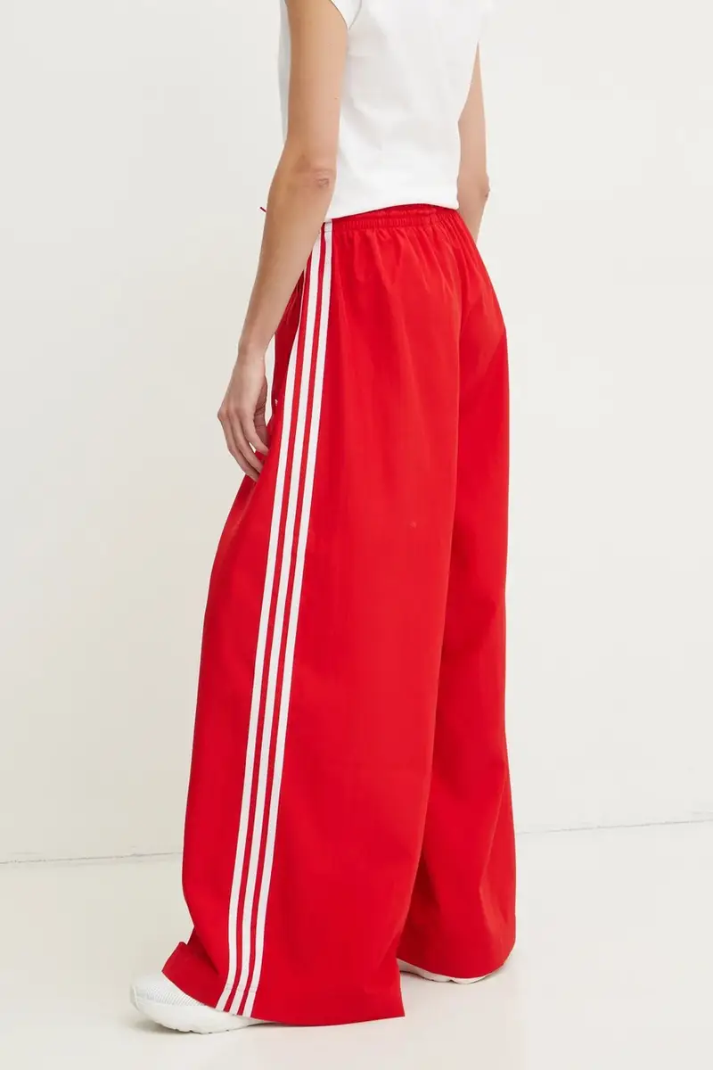 pantaloni della tuta OVERSIZED TP colore rosso con applicazione JD3388 miniatura 3