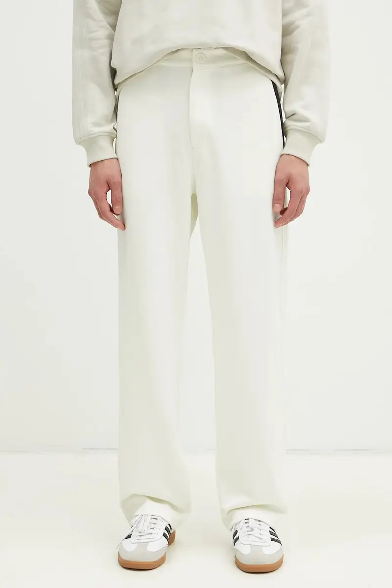 pantaloni della tuta Premium Track Pant colore beige con applicazione JD3399