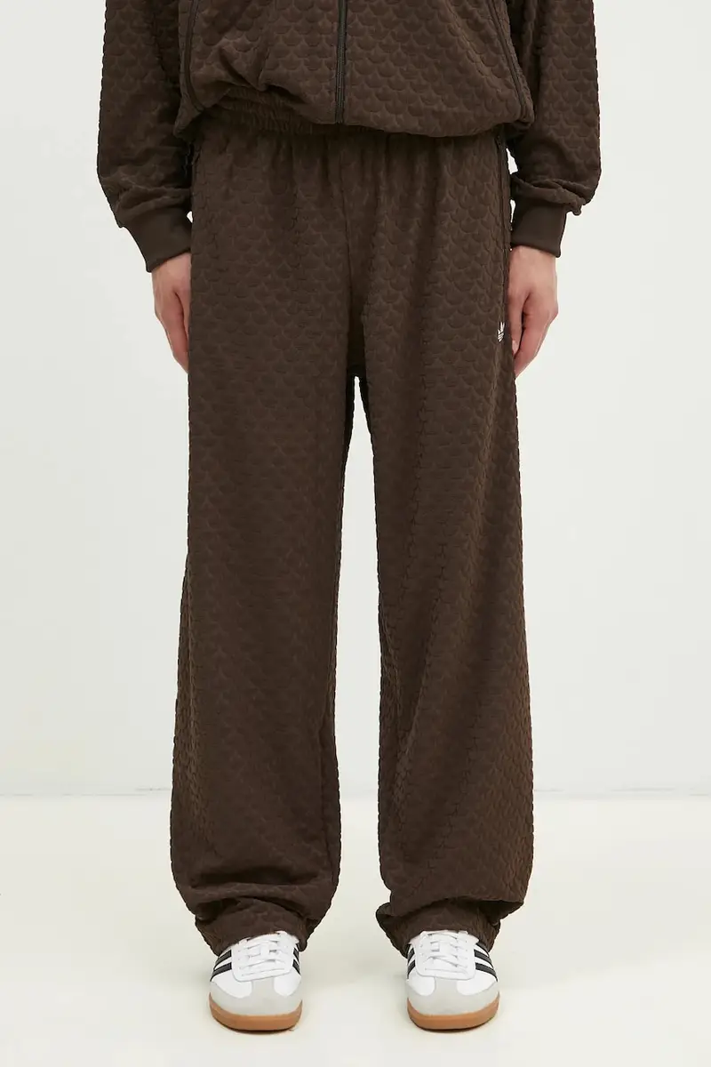 pantaloni della tuta Q12 MONOGRAM TR colore marrone JP4428