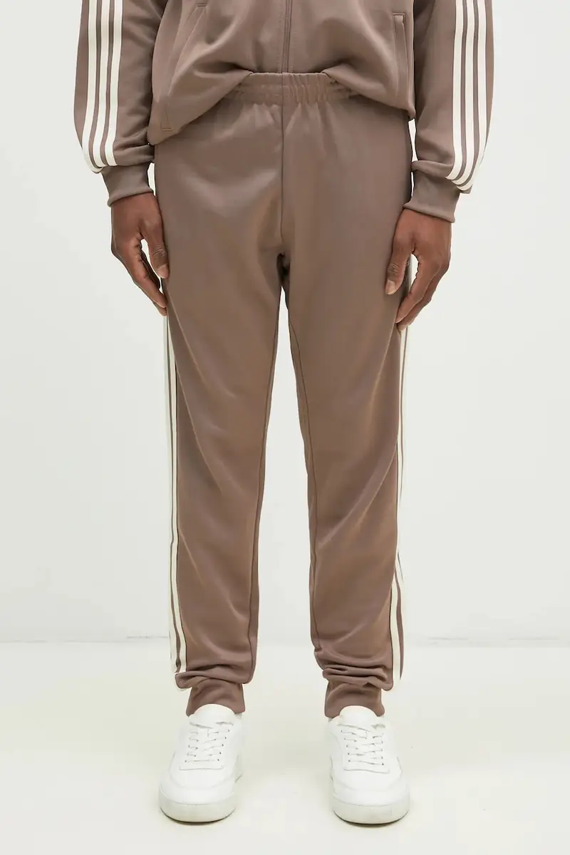 pantaloni della tuta SST TP colore beige con applicazione JP2518