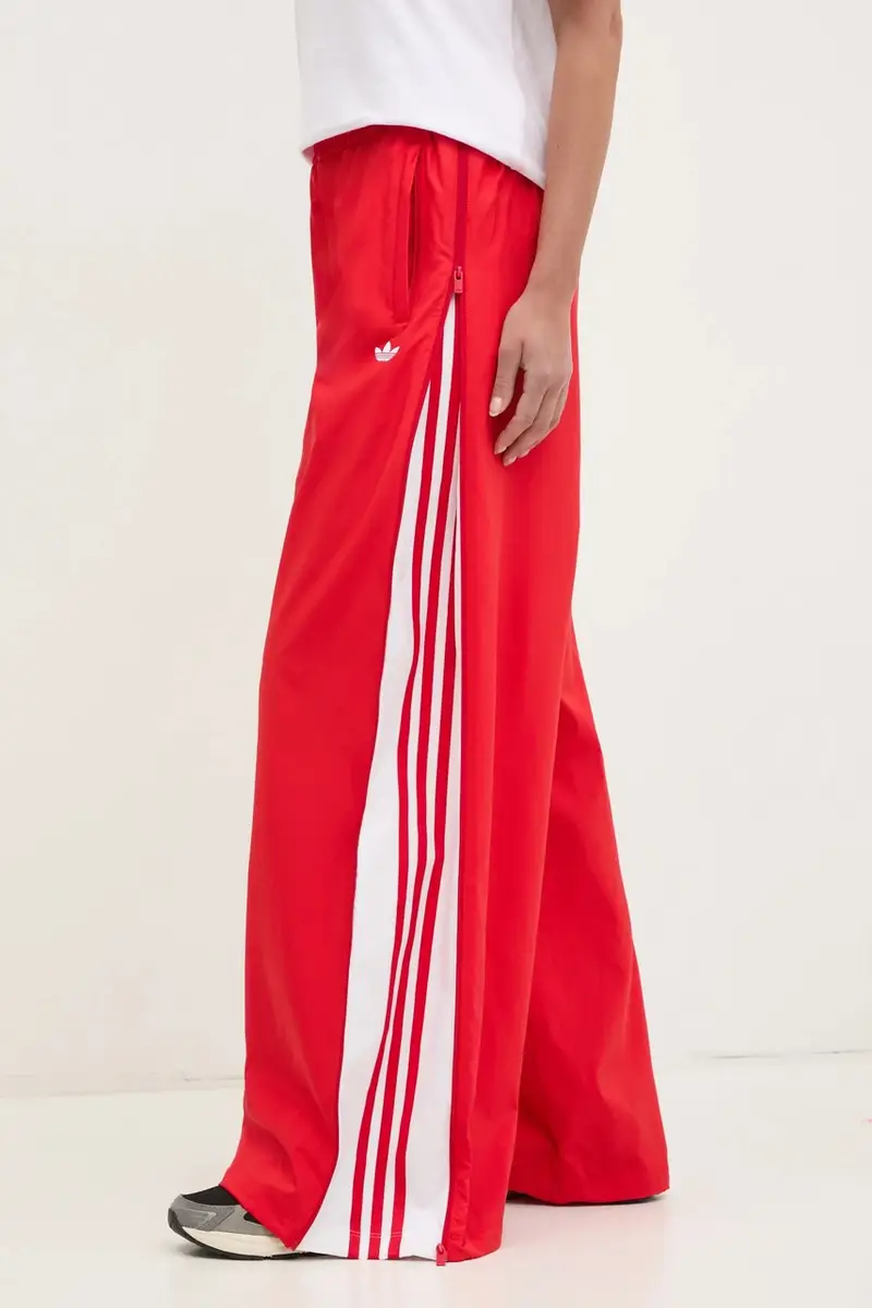 pantaloni della tuta WOVEN TP donna colore rosso JX9205 miniatura 4