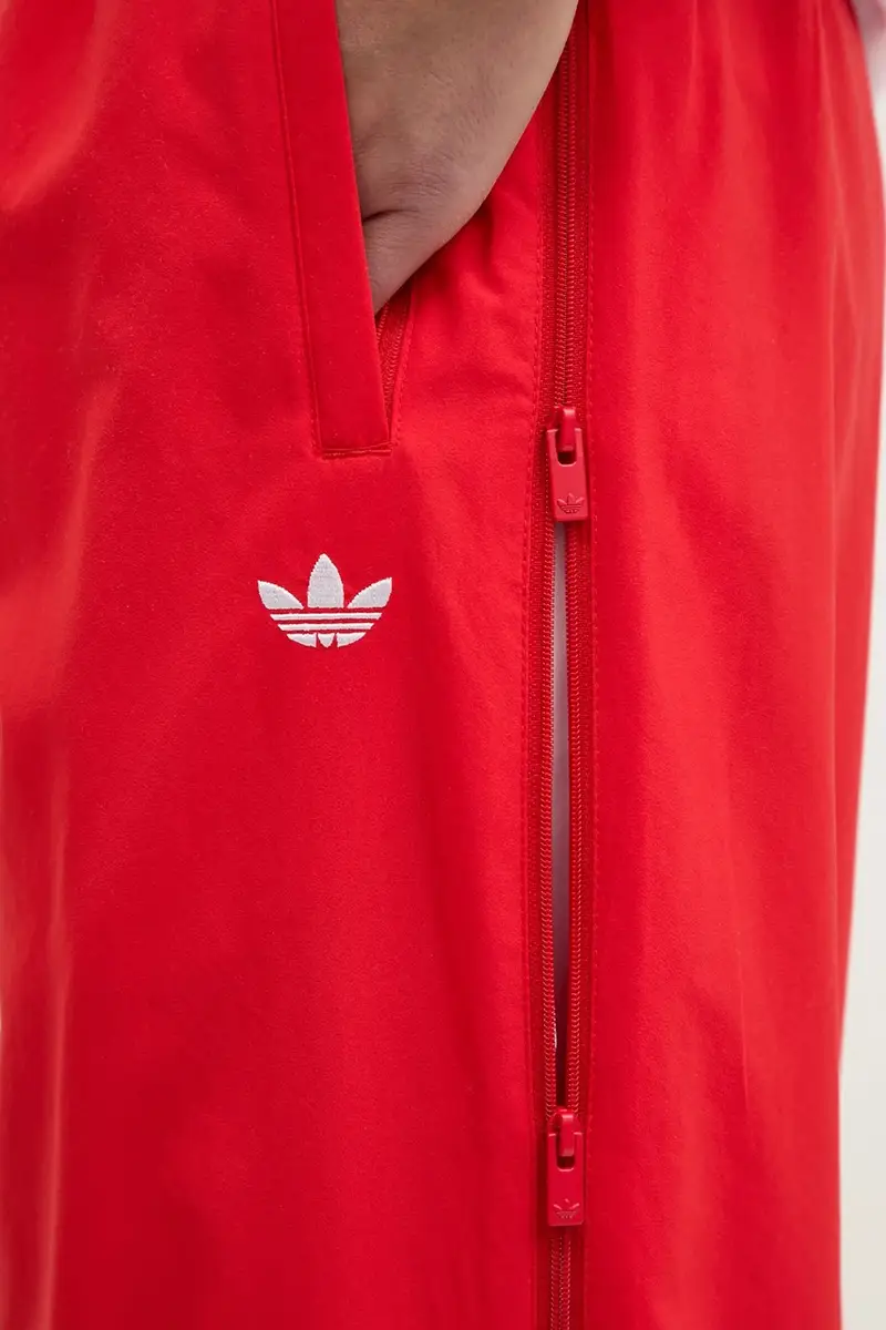 pantaloni della tuta WOVEN TP donna colore rosso JX9205 miniatura 5