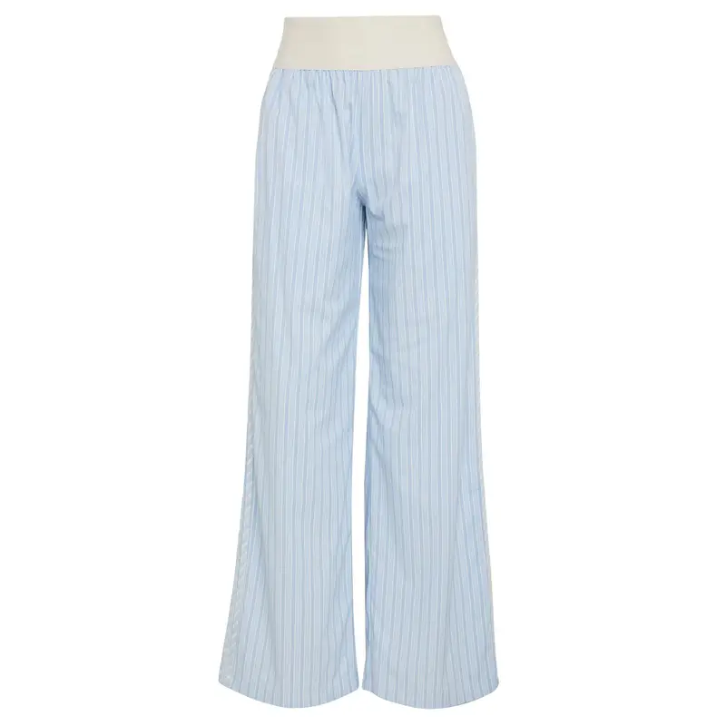 Pantaloni Ess blu chiaro / bianco