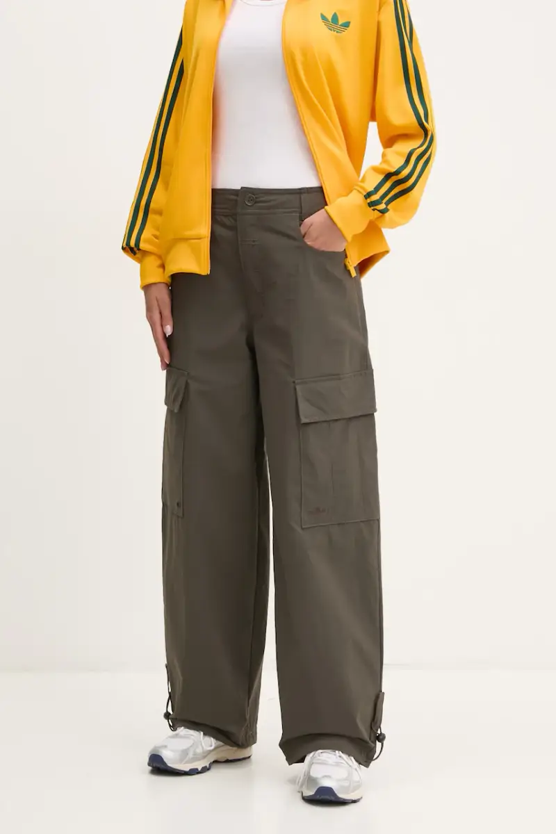 pantaloni Essential donna colore verde JD4785