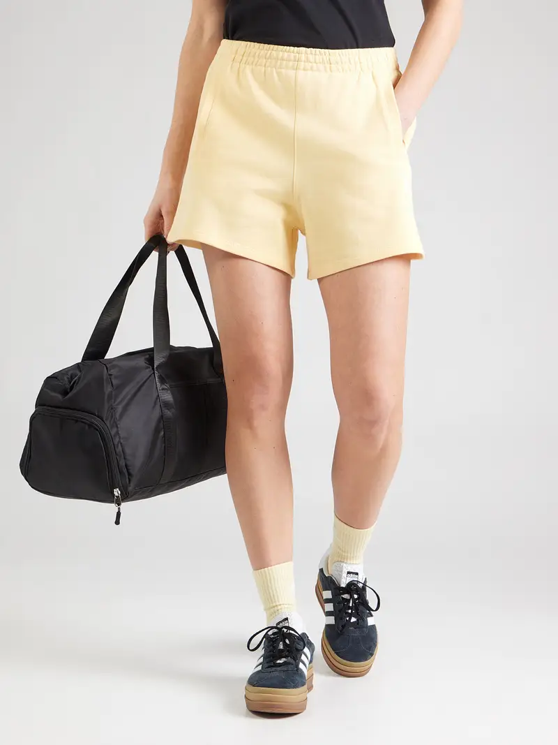 Pantaloni Essentials giallo chiaro miniatura 2