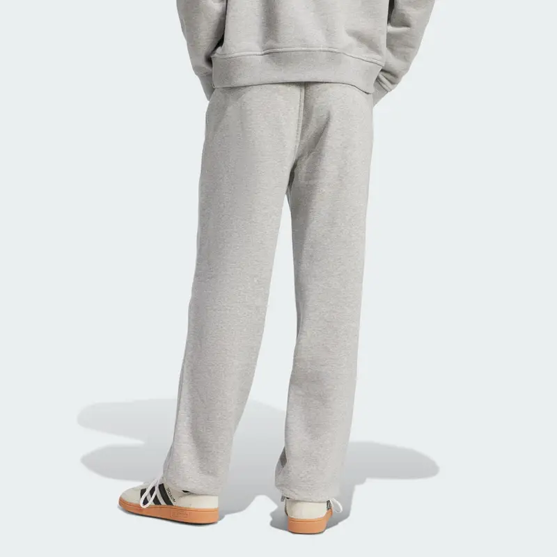 ADIDAS ORIGINALS Pantaloni 'Essentials' grigio / bianco miniatura 2