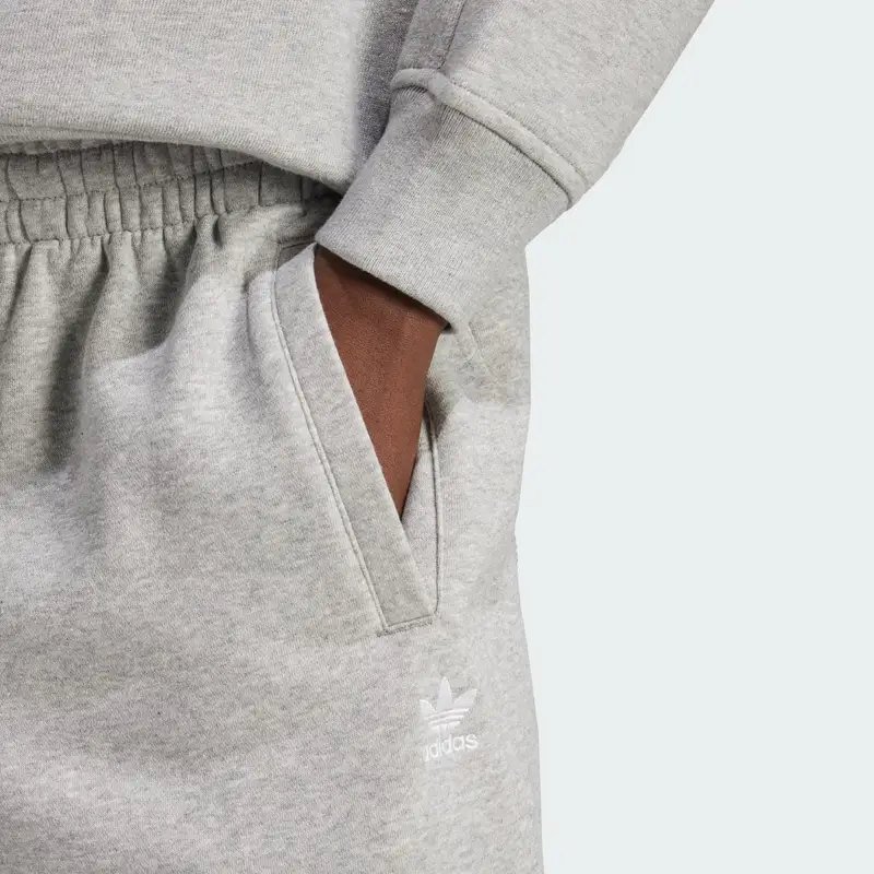 ADIDAS ORIGINALS Pantaloni 'Essentials' grigio / bianco miniatura 3