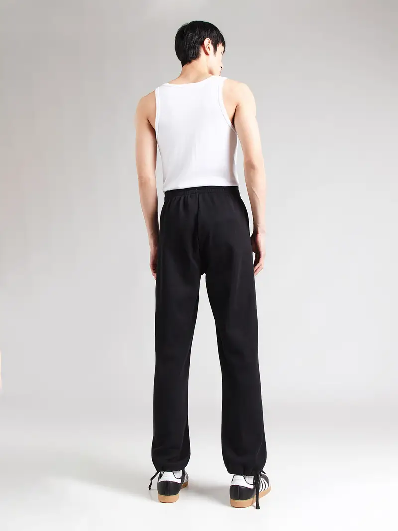 Pantaloni ESSENTIALS nero / bianco miniatura 3