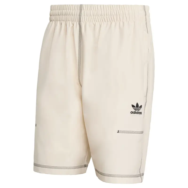 ADIDAS ORIGINALS Pantaloni 'Essentials'  nero / bianco naturale