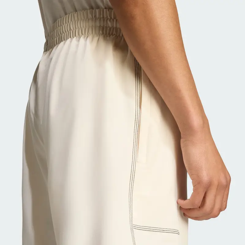 ADIDAS ORIGINALS Pantaloni 'Essentials' nero / bianco naturale miniatura 3