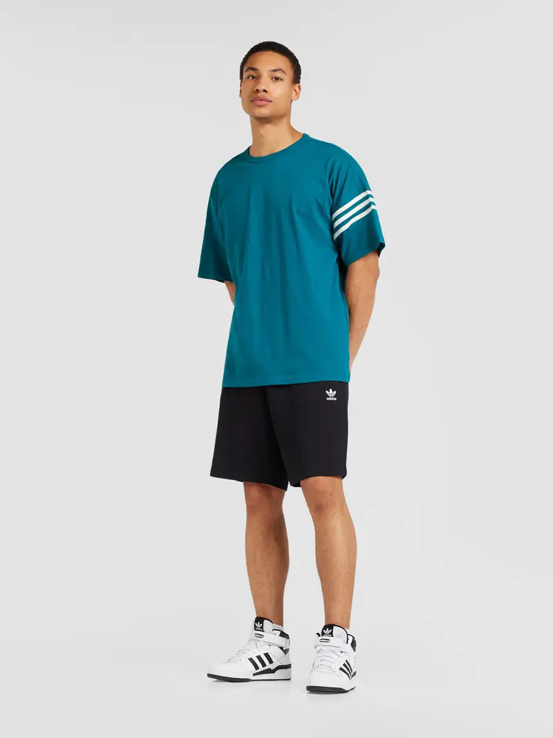 Pantaloni Essentials Trefoil nero / bianco miniatura 2