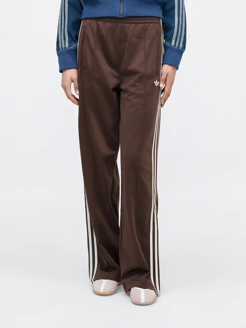 Pantaloni FB cioccolato / bianco miniatura 2