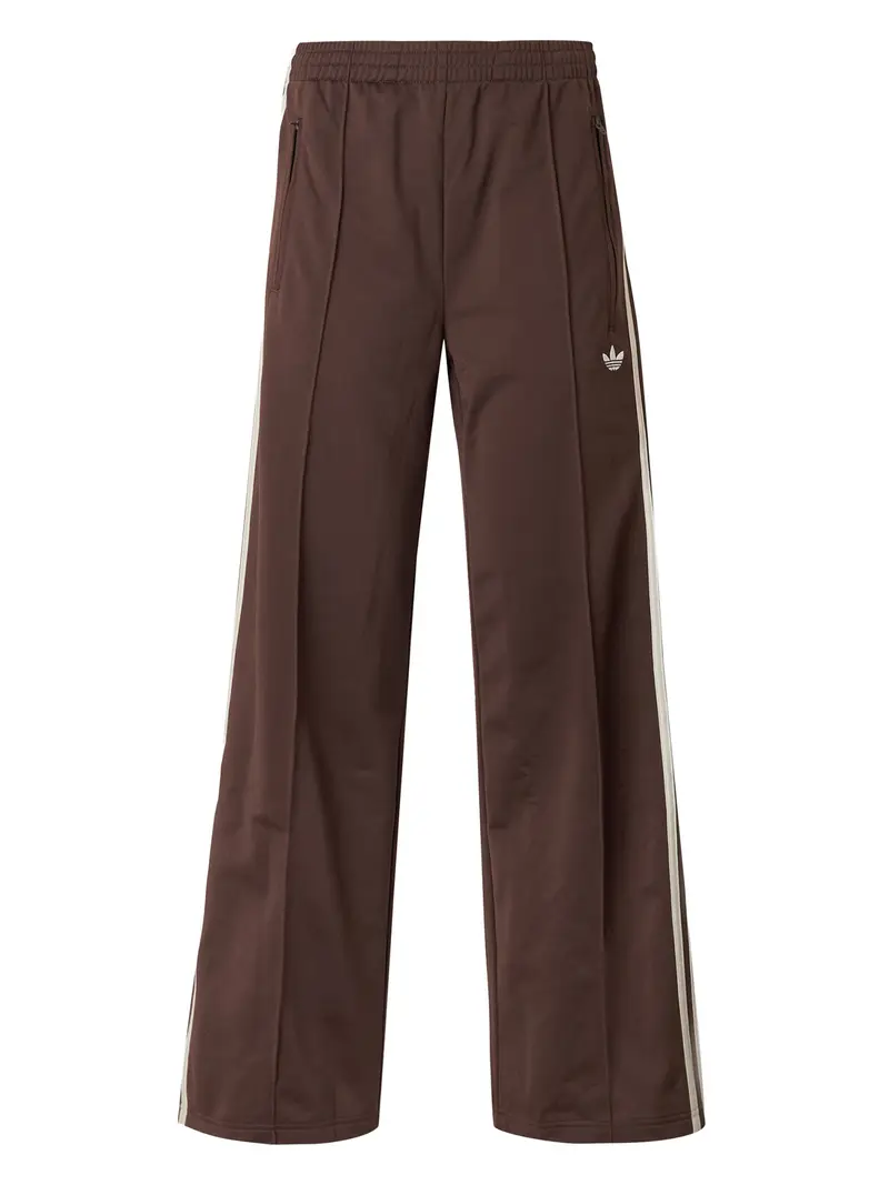 Pantaloni FB cioccolato / bianco