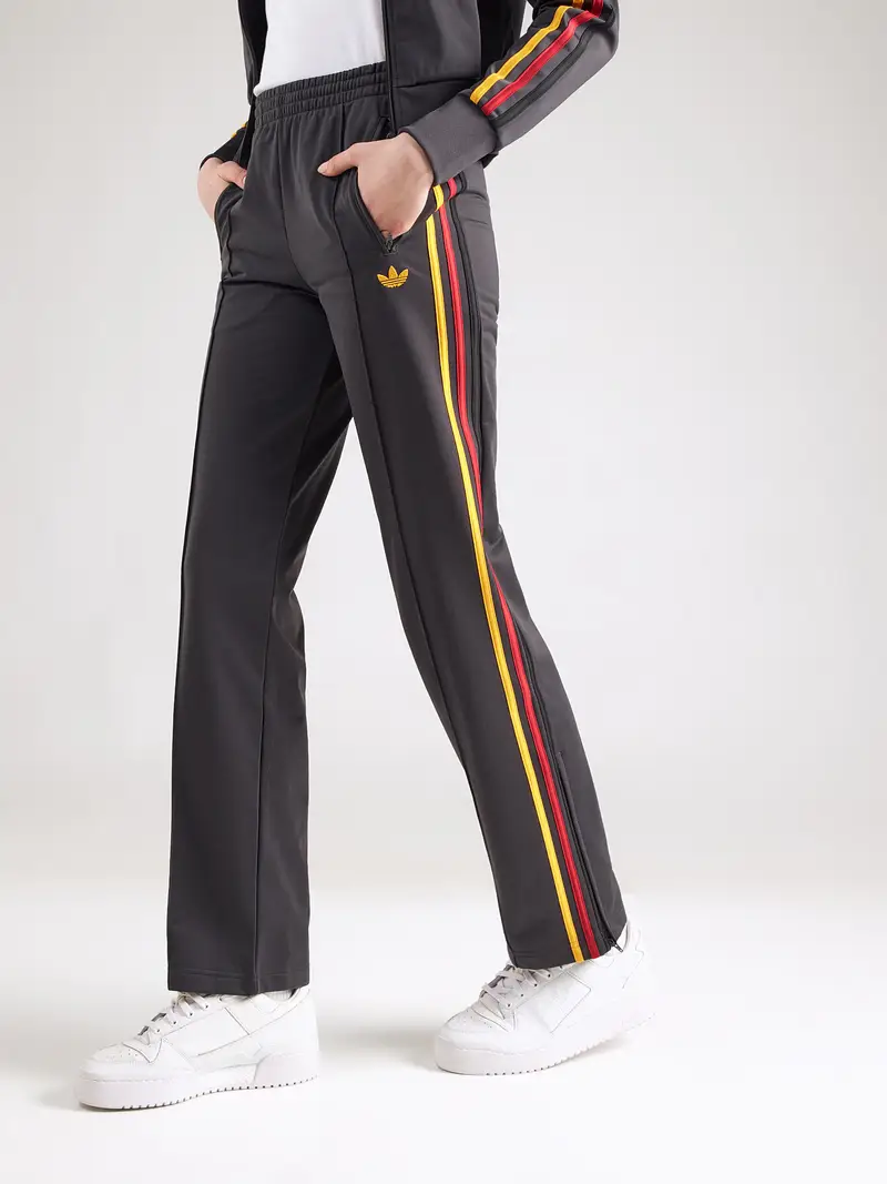 Pantaloni FB CLASSIC curry / rosso sangue / nero miniatura 2