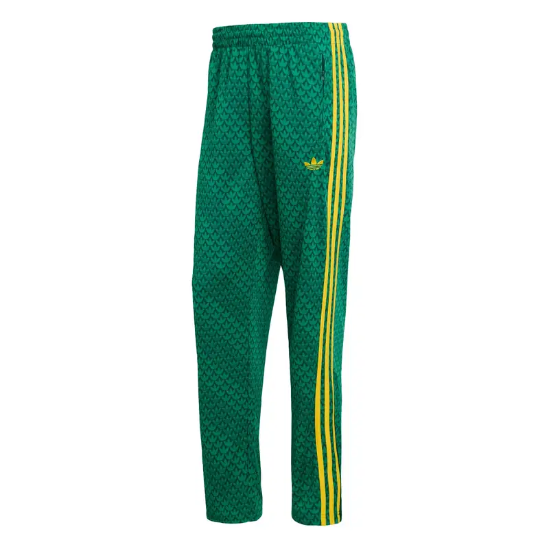 Pantaloni Firebird giallo scuro / verde / verde scuro
