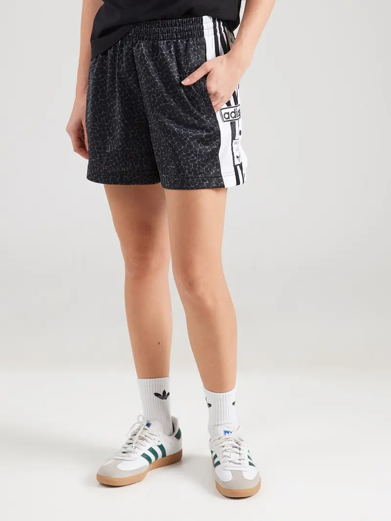 Pantaloni grigio / nero / bianco miniatura 2