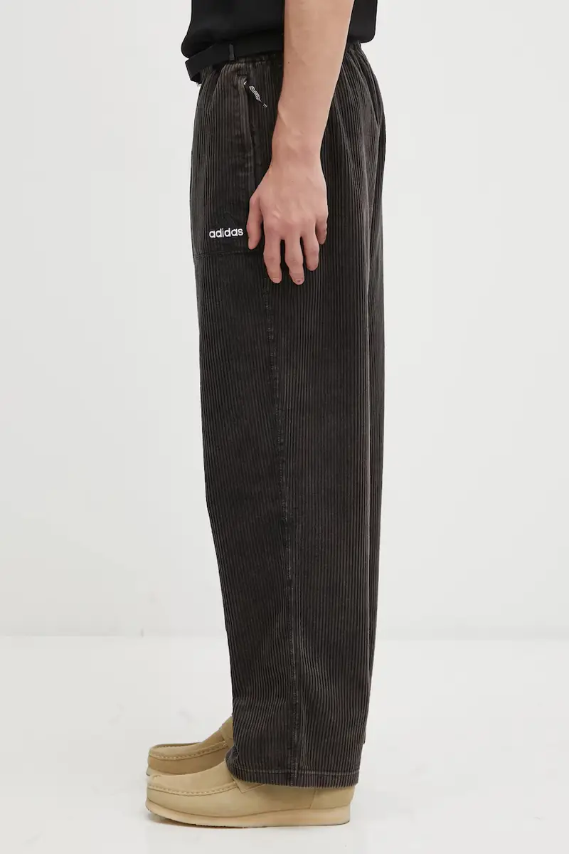 pantaloni in cotone EQT Pant uomo colore nero JV7658 miniatura 2