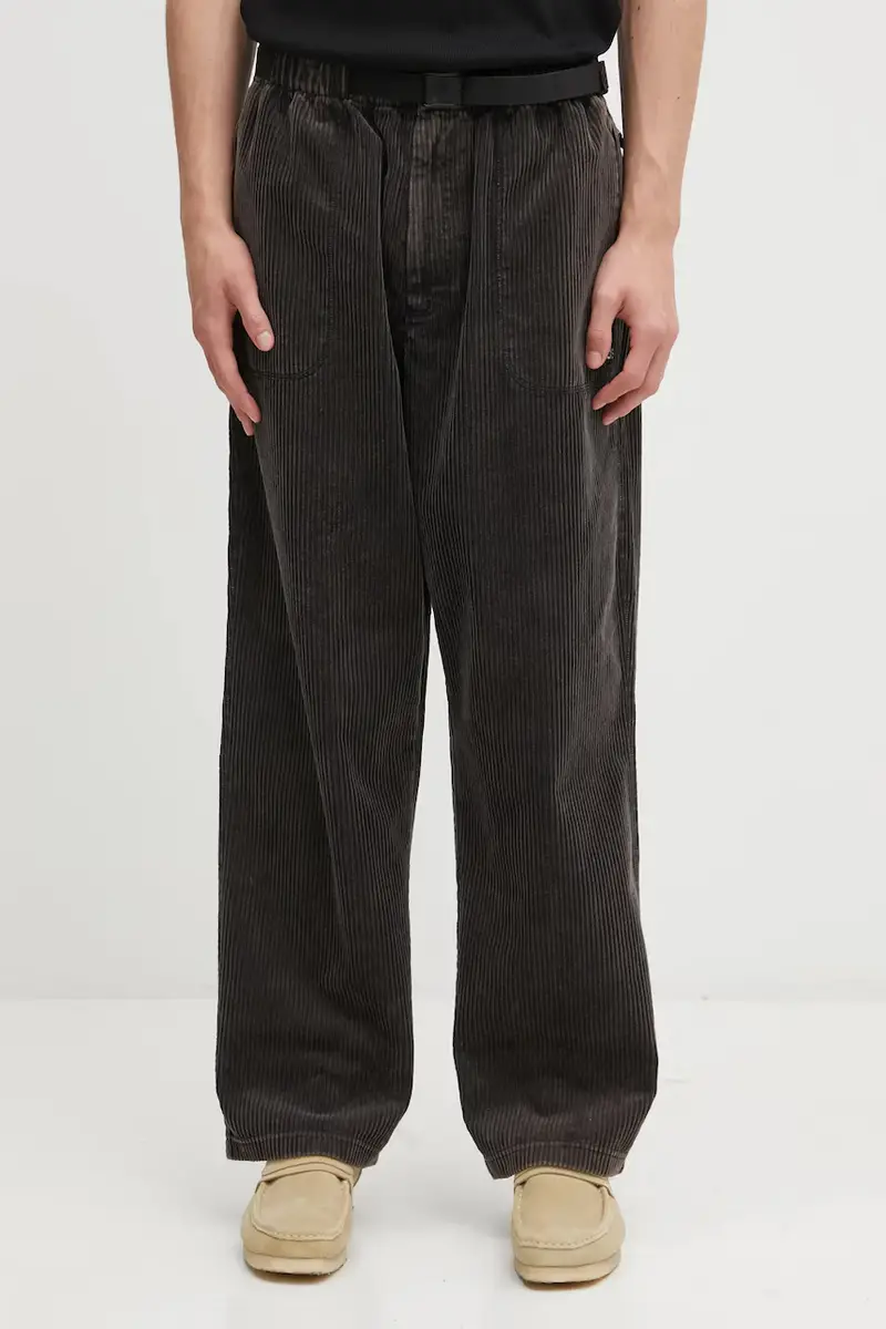 pantaloni in cotone EQT Pant uomo colore nero JV7658