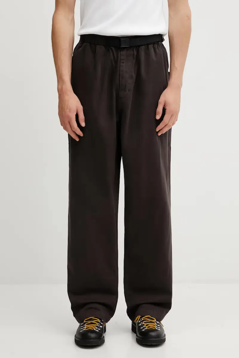 pantaloni in cotone Equipment Pants Marrone