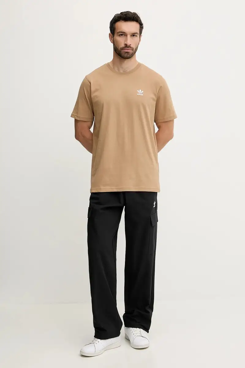 pantaloni in cotone Essentials uomo colore nero JX3913 miniatura 2