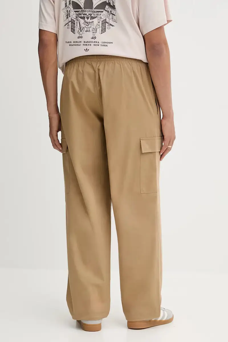 pantaloni in cotone Essentials uomo colore verde JX3912 miniatura 3