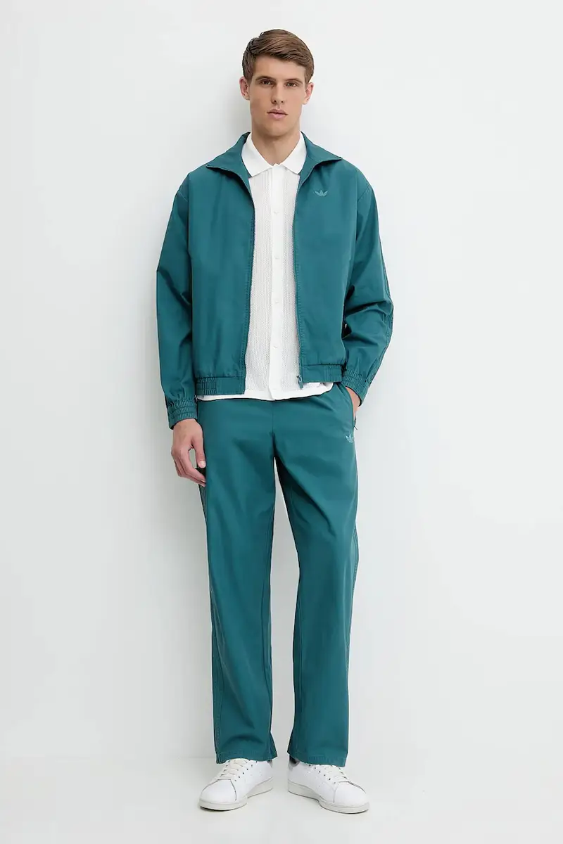 pantaloni in cotone Firebird Pants uomo colore turchese KC0688 miniatura 2