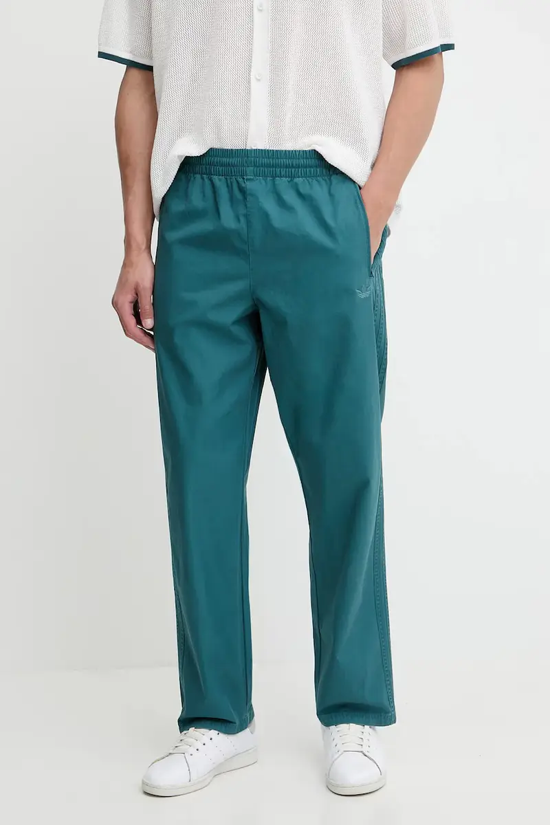 pantaloni in cotone Firebird Pants uomo colore turchese KC0688